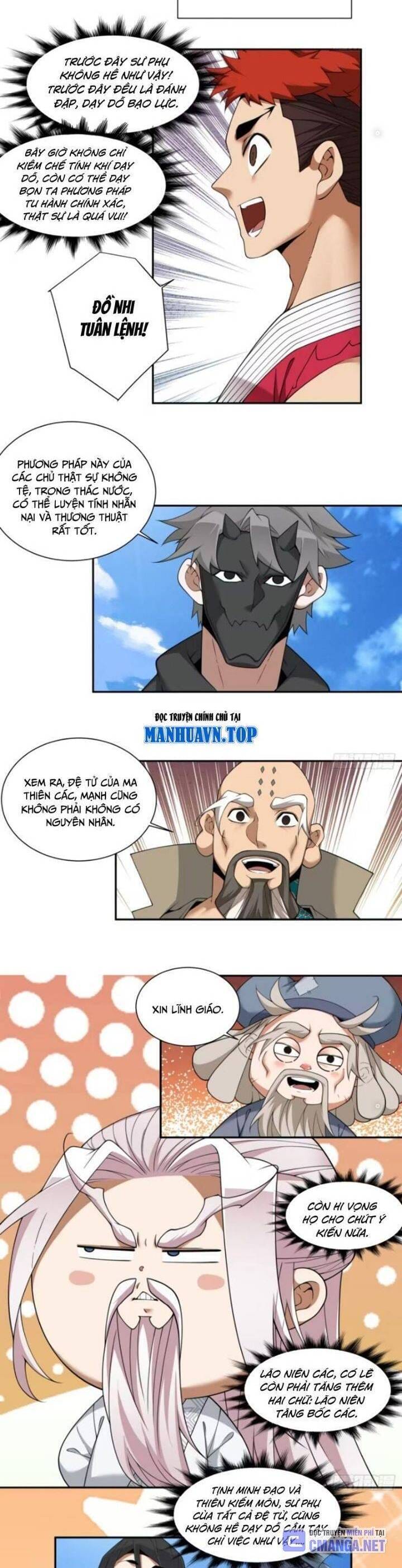 Truyện Tranh Đồ Đệ Của Ta Đều Là Đại Phản Phái trang 4