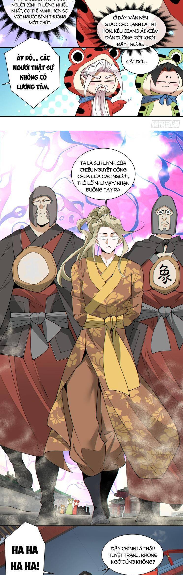 Truyện Tranh Đồ Đệ Của Ta Đều Là Đại Phản Phái trang 4