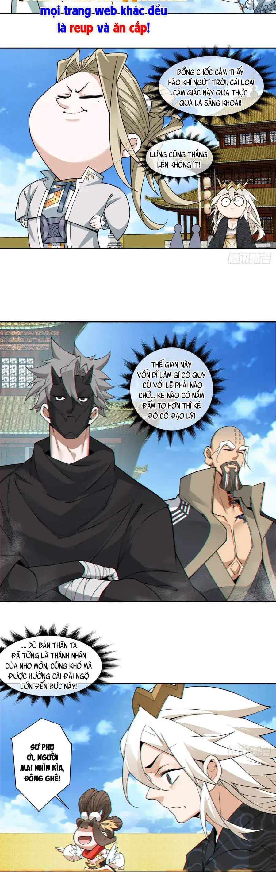 Truyện Tranh Đồ Đệ Của Ta Đều Là Đại Phản Phái trang 4