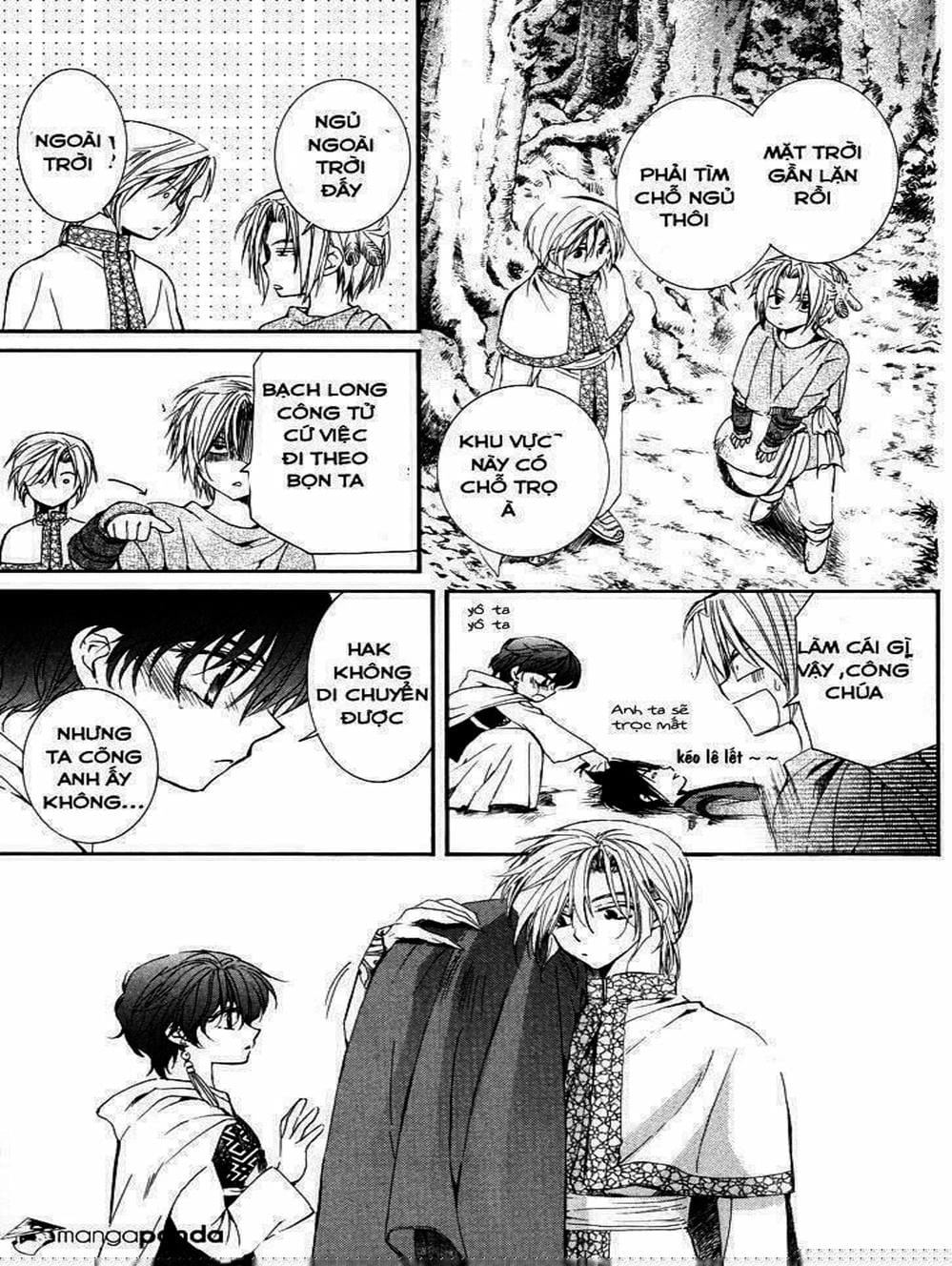 Truyện Tranh Đóa Hoa Bùng Cháy - Yona Of The Dawn trang 7