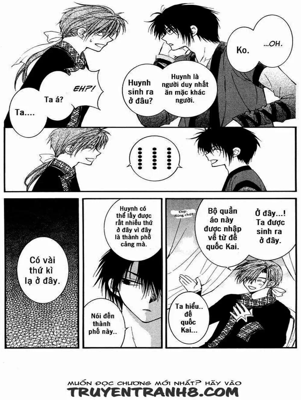Truyện Tranh Đóa Hoa Bùng Cháy - Yona Of The Dawn trang 7