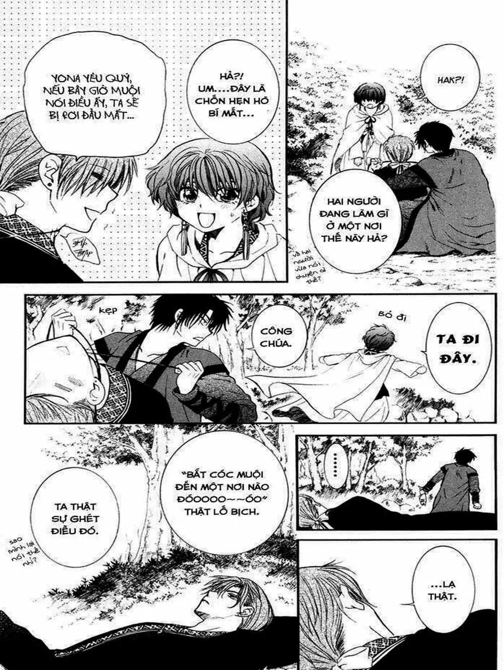 Truyện Tranh Đóa Hoa Bùng Cháy - Yona Of The Dawn trang 7