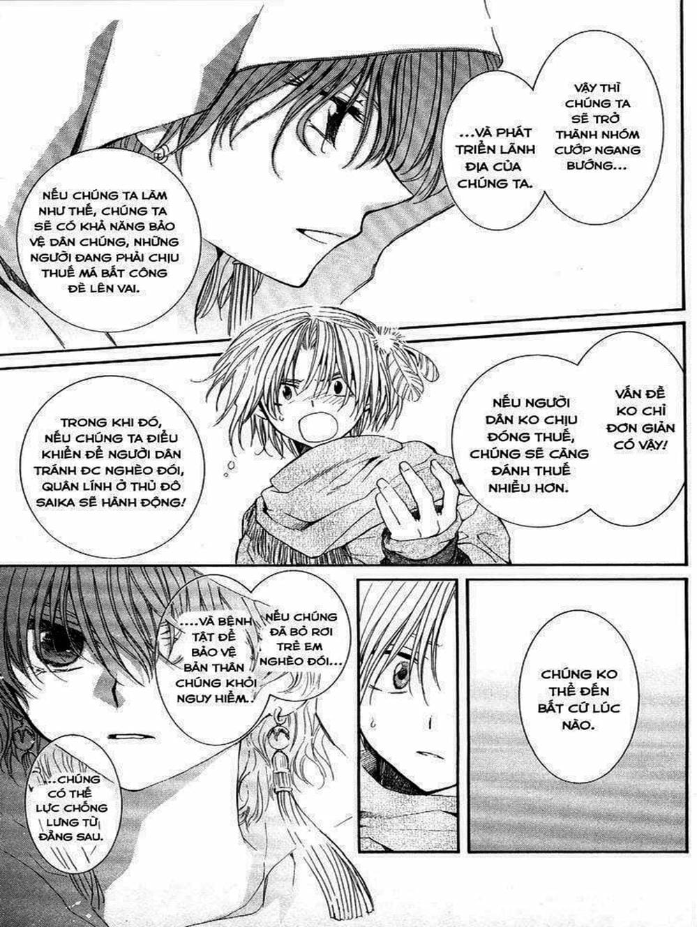 Truyện Tranh Đóa Hoa Bùng Cháy - Yona Of The Dawn trang 7