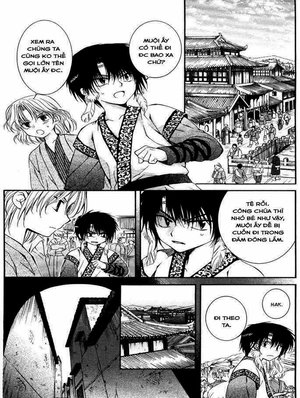 Truyện Tranh Đóa Hoa Bùng Cháy - Yona Of The Dawn trang 7