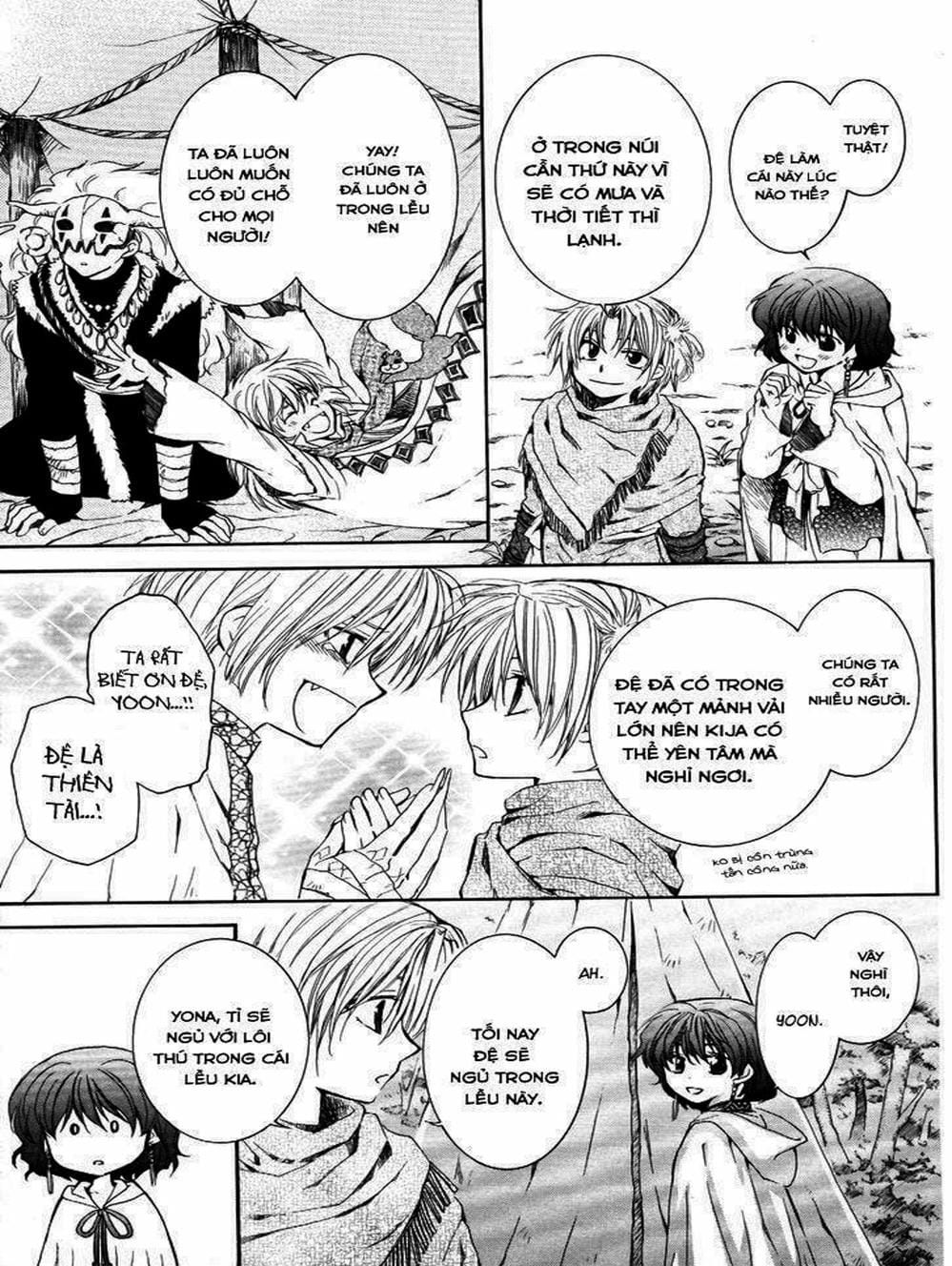 Truyện Tranh Đóa Hoa Bùng Cháy - Yona Of The Dawn trang 7