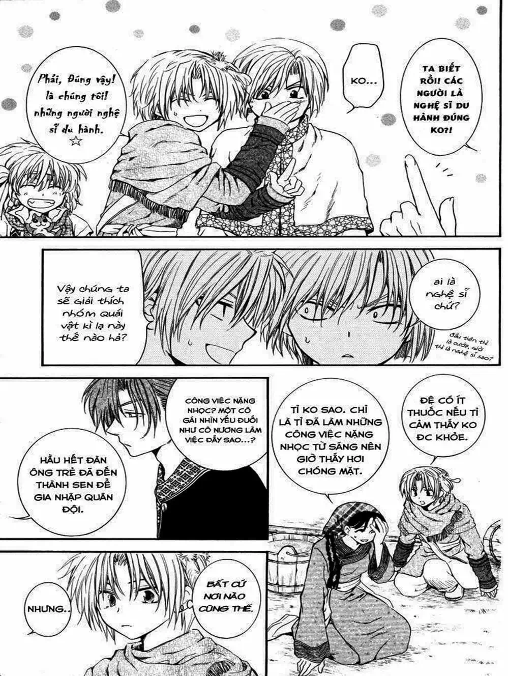 Truyện Tranh Đóa Hoa Bùng Cháy - Yona Of The Dawn trang 7