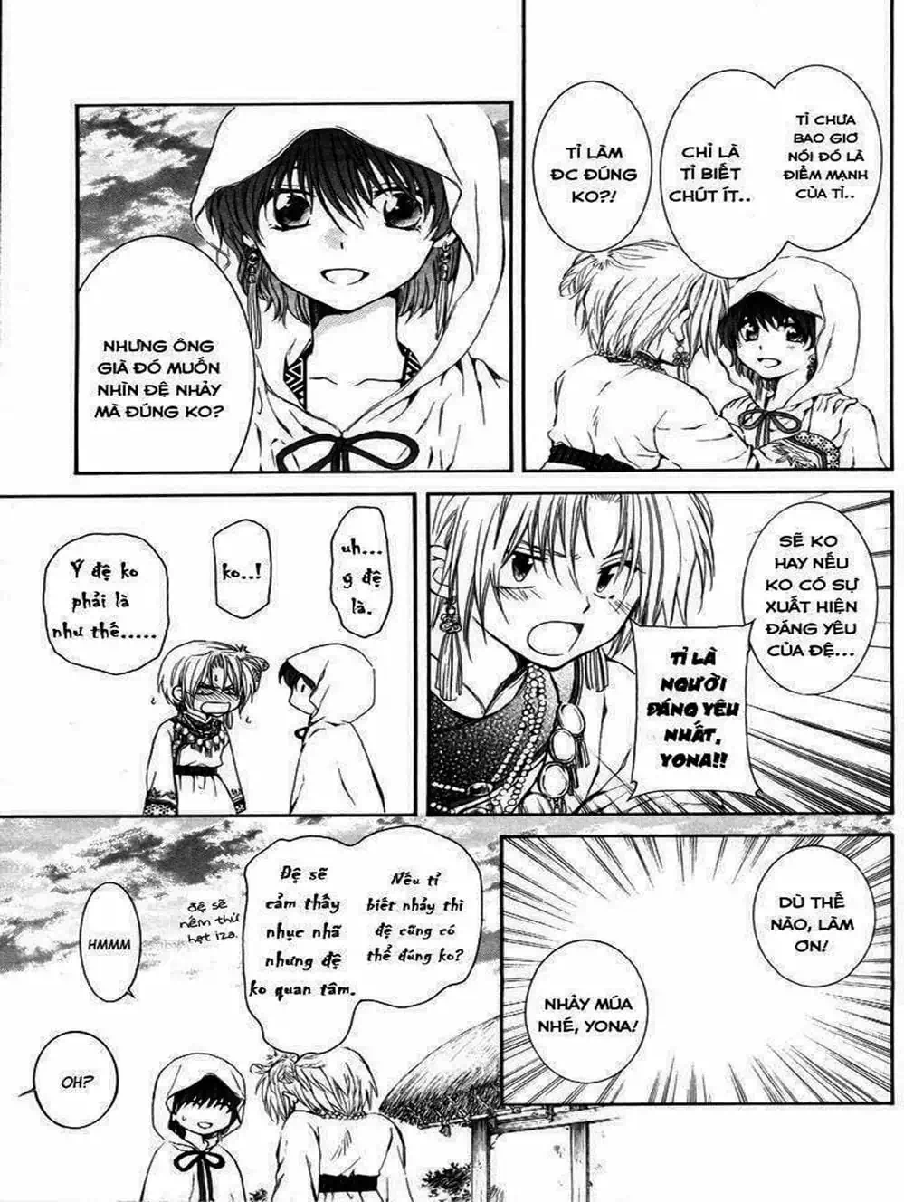 Truyện Tranh Đóa Hoa Bùng Cháy - Yona Of The Dawn trang 7