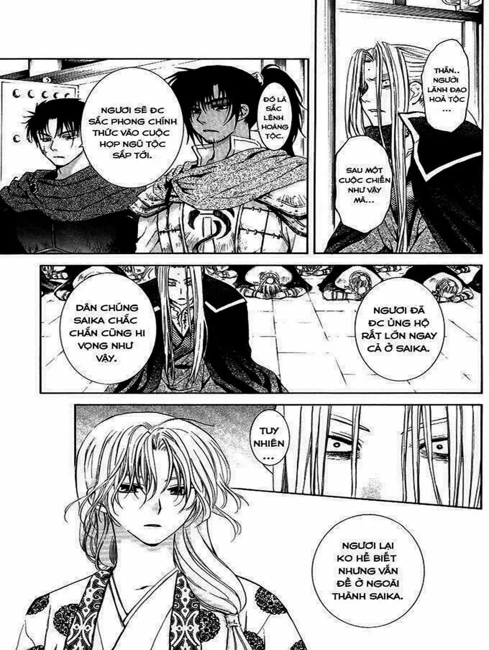 Truyện Tranh Đóa Hoa Bùng Cháy - Yona Of The Dawn trang 7