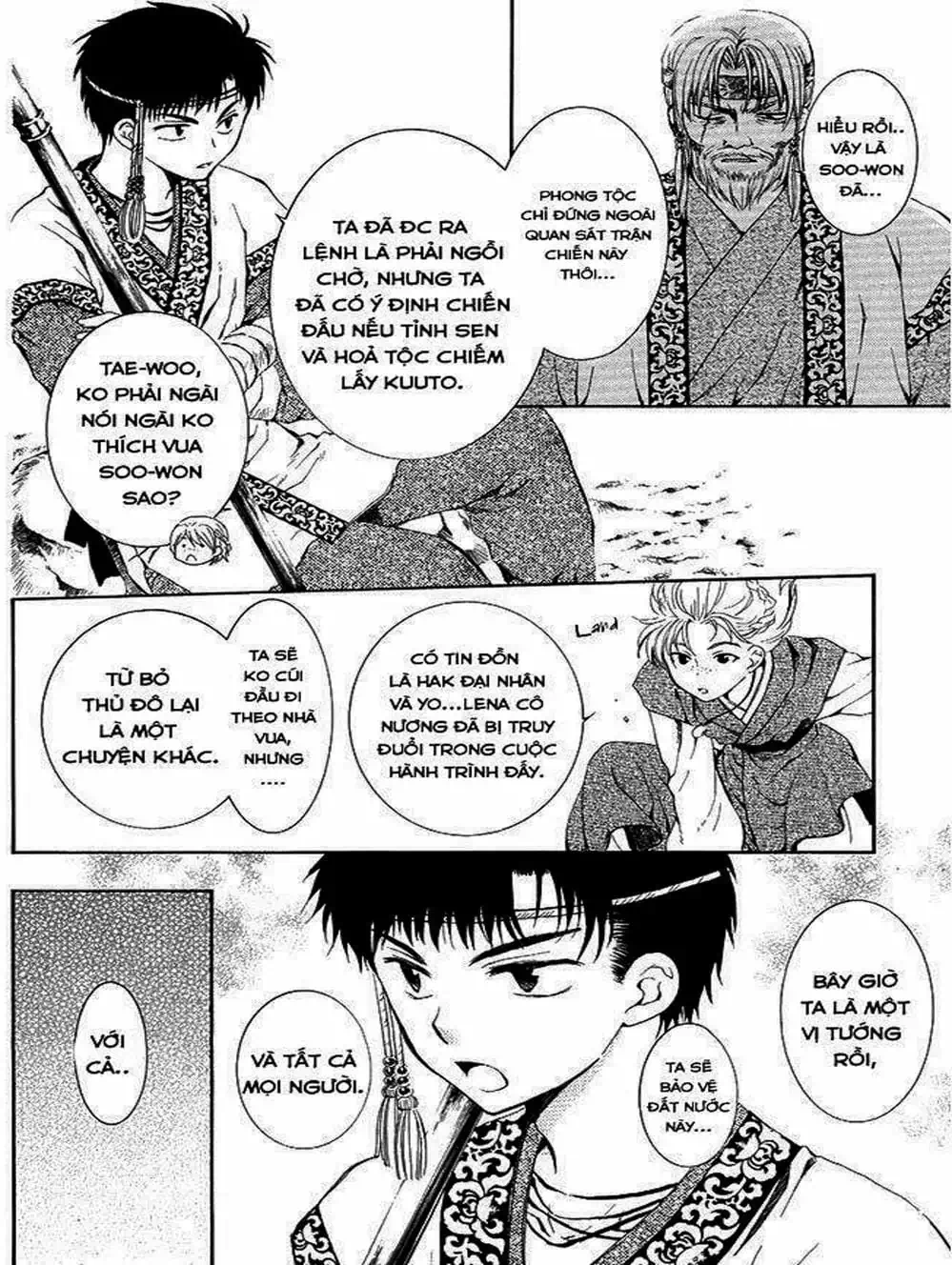 Truyện Tranh Đóa Hoa Bùng Cháy - Yona Of The Dawn trang 7