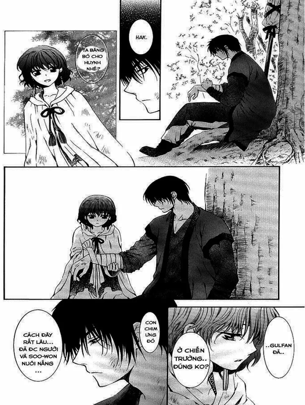 Truyện Tranh Đóa Hoa Bùng Cháy - Yona Of The Dawn trang 7