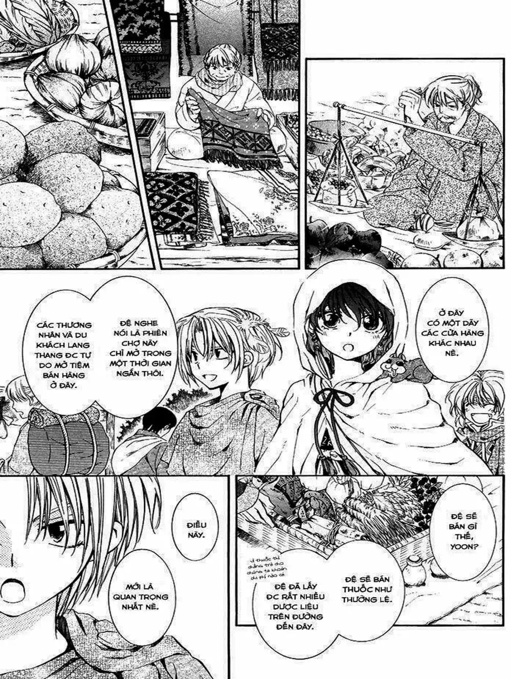 Truyện Tranh Đóa Hoa Bùng Cháy - Yona Of The Dawn trang 7