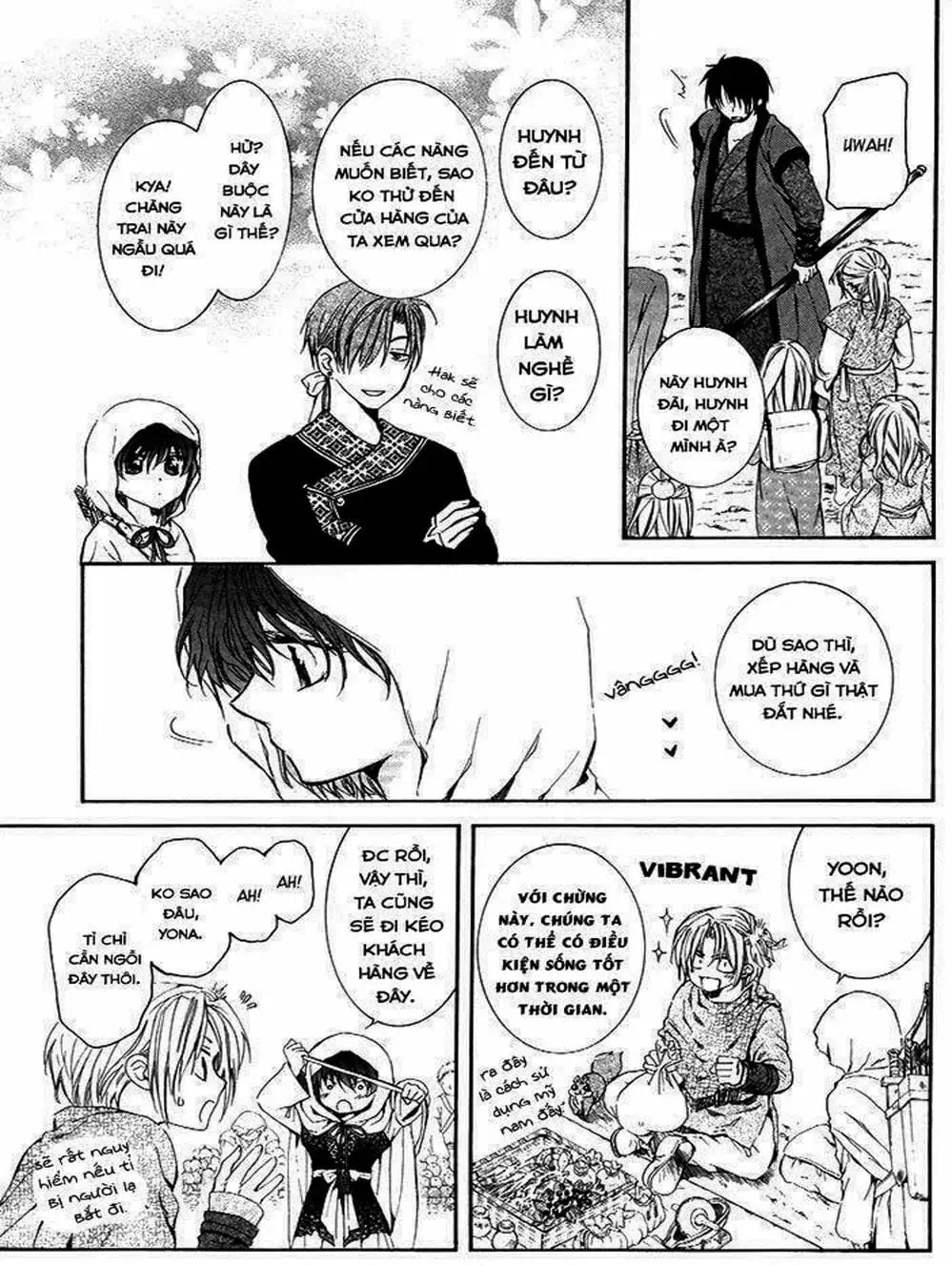 Truyện Tranh Đóa Hoa Bùng Cháy - Yona Of The Dawn trang 7