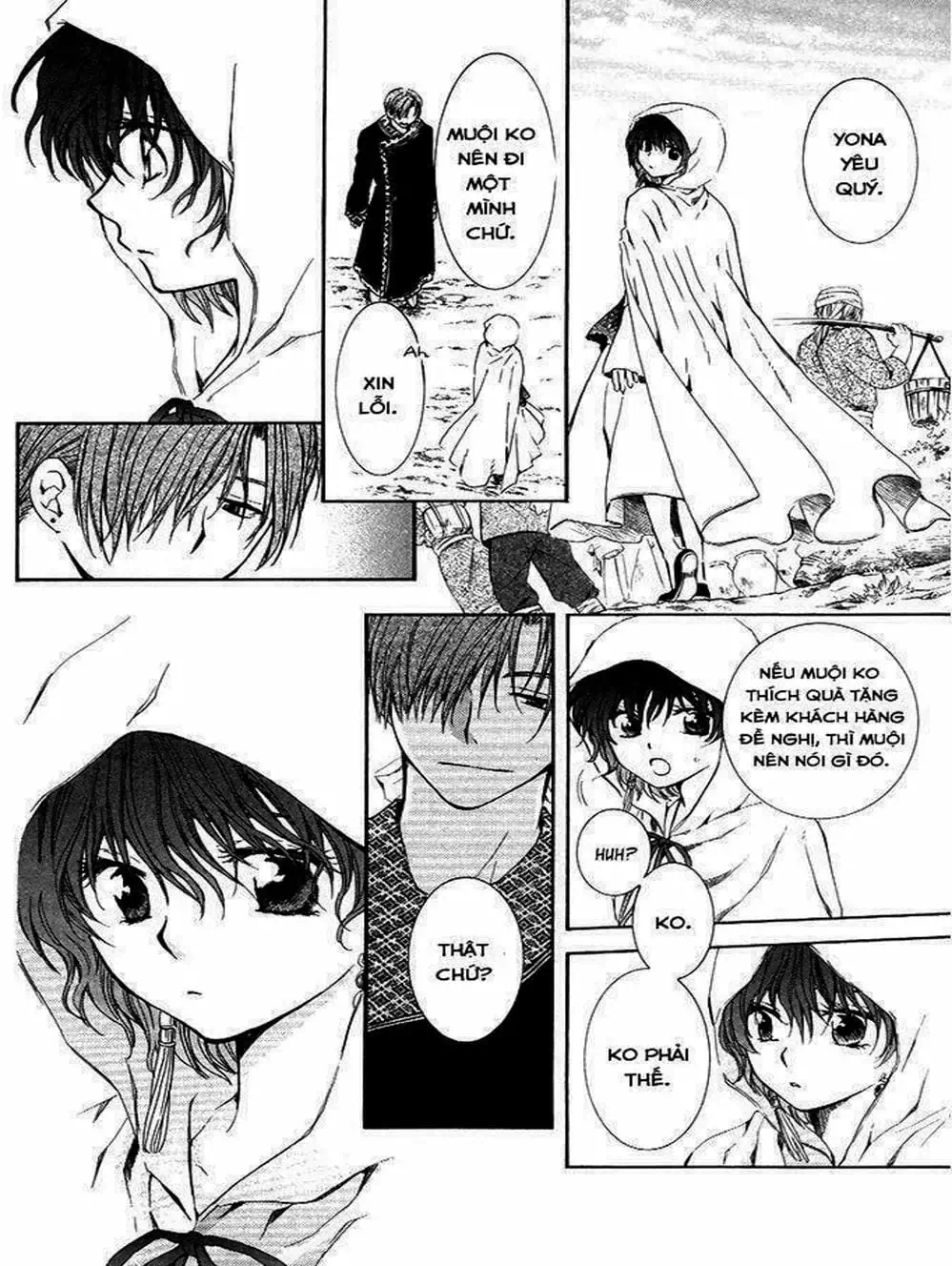 Truyện Tranh Đóa Hoa Bùng Cháy - Yona Of The Dawn trang 7