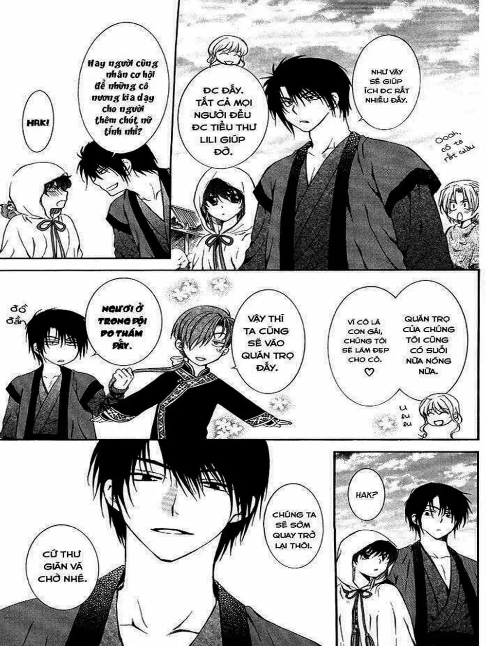 Truyện Tranh Đóa Hoa Bùng Cháy - Yona Of The Dawn trang 7