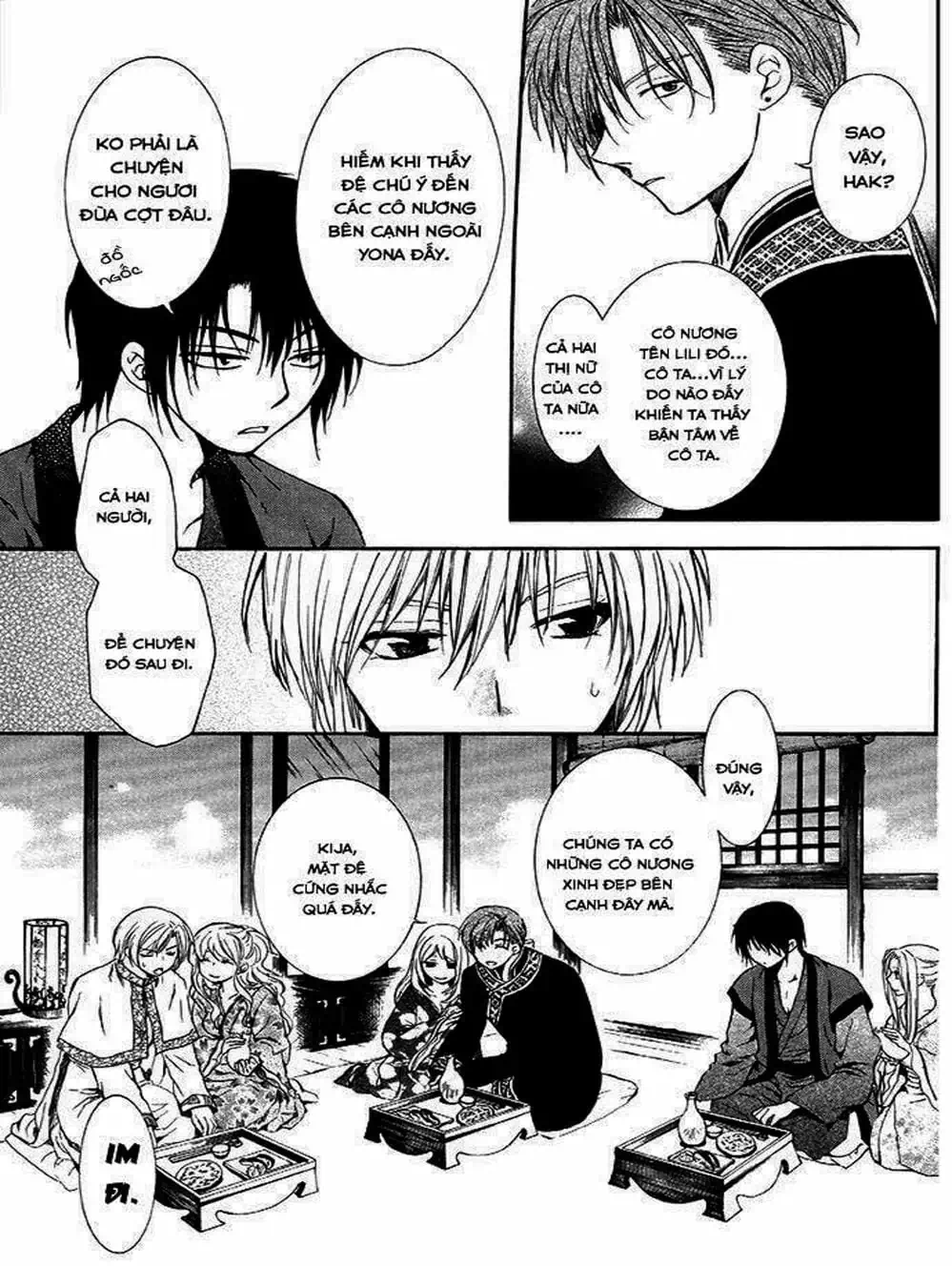 Truyện Tranh Đóa Hoa Bùng Cháy - Yona Of The Dawn trang 7