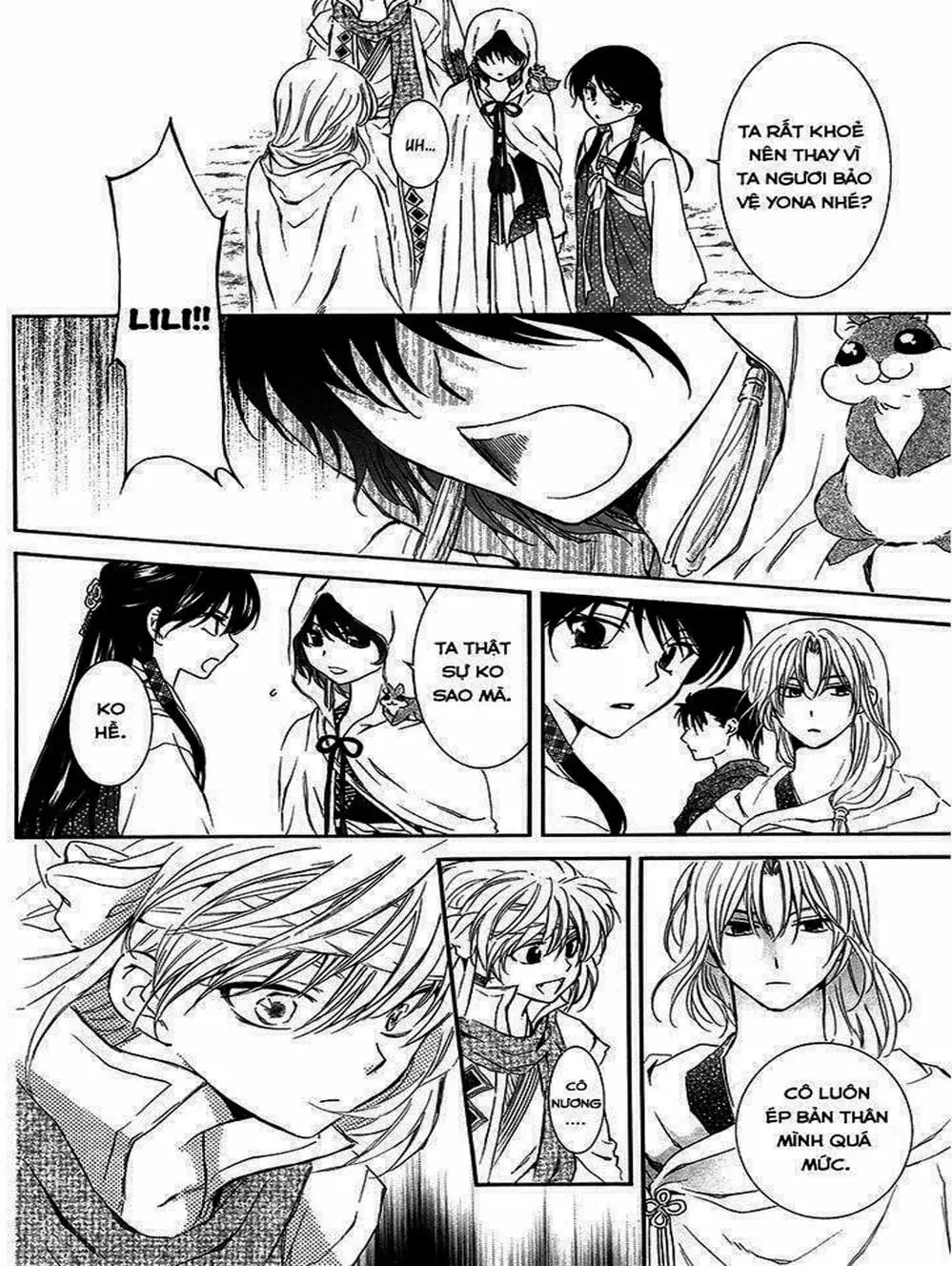 Truyện Tranh Đóa Hoa Bùng Cháy - Yona Of The Dawn trang 7