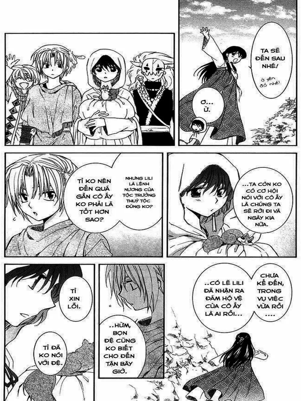 Truyện Tranh Đóa Hoa Bùng Cháy - Yona Of The Dawn trang 7