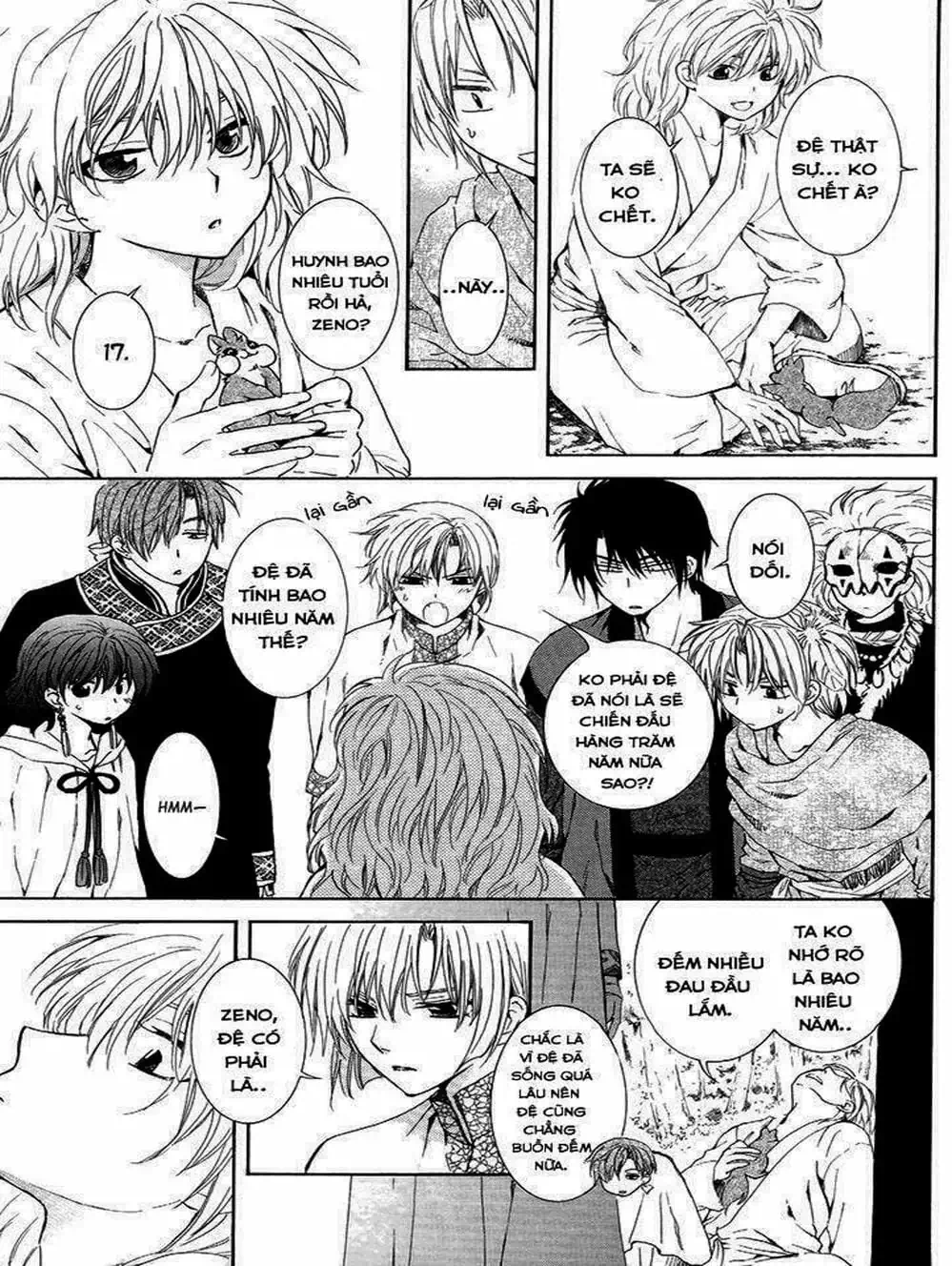 Truyện Tranh Đóa Hoa Bùng Cháy - Yona Of The Dawn trang 7