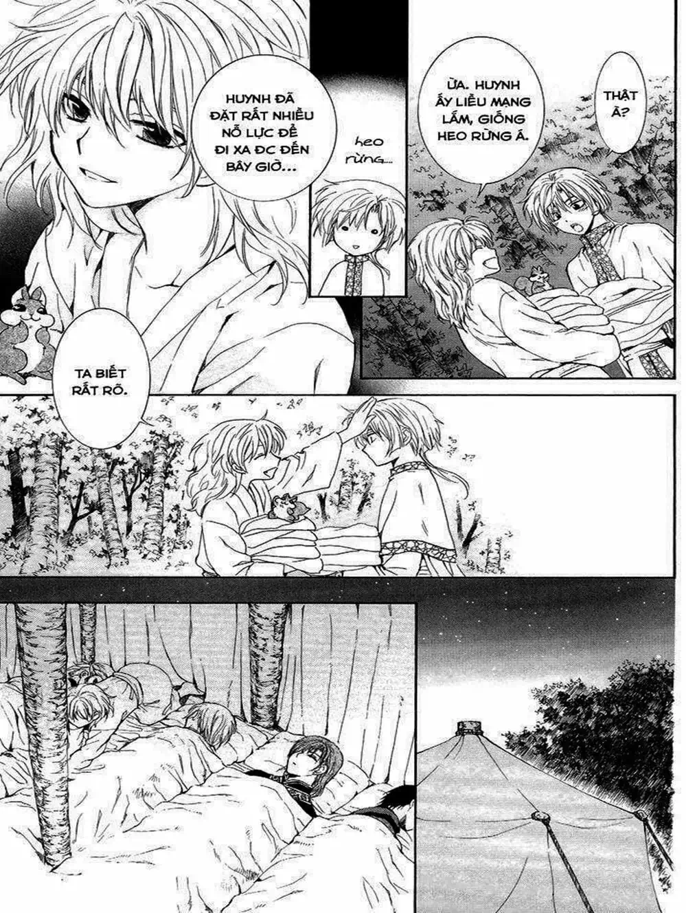 Truyện Tranh Đóa Hoa Bùng Cháy - Yona Of The Dawn trang 7