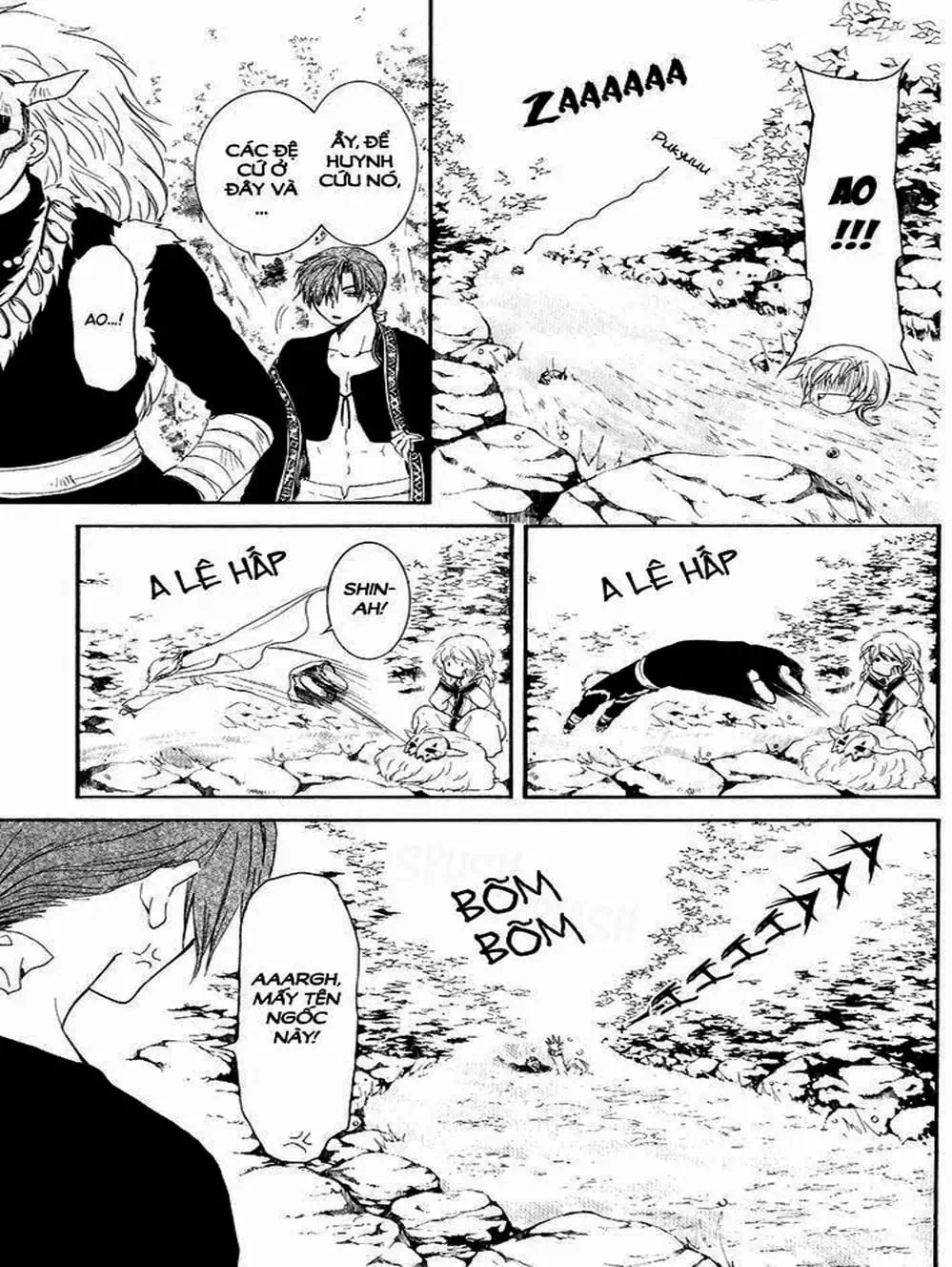 Truyện Tranh Đóa Hoa Bùng Cháy - Yona Of The Dawn trang 7