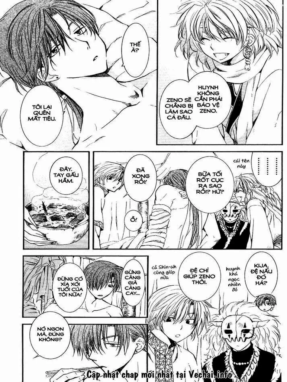 Truyện Tranh Đóa Hoa Bùng Cháy - Yona Of The Dawn trang 7