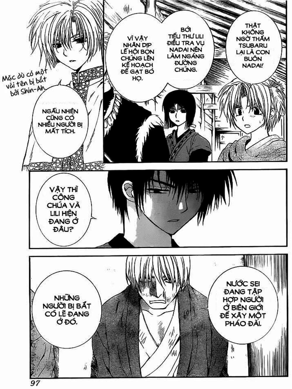 Truyện Tranh Đóa Hoa Bùng Cháy - Yona Of The Dawn trang 7