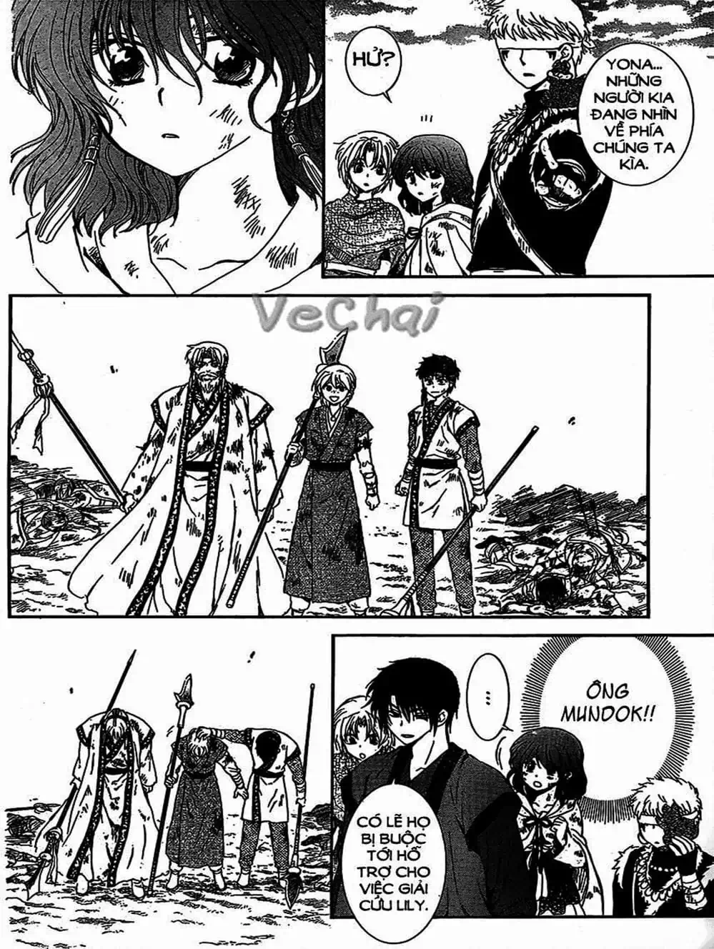 Truyện Tranh Đóa Hoa Bùng Cháy - Yona Of The Dawn trang 7