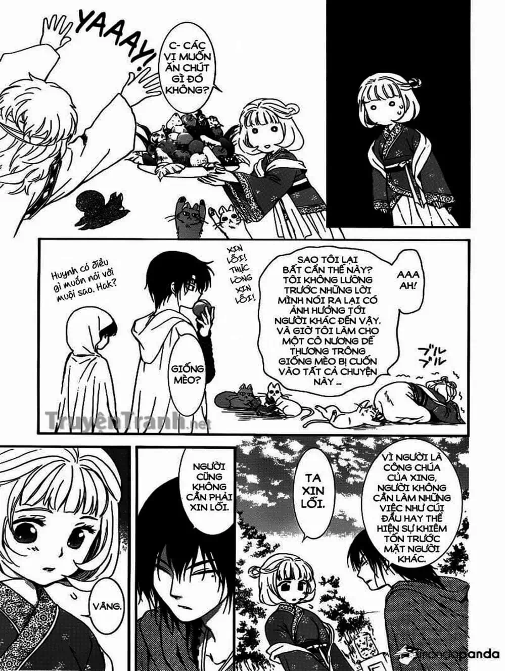 Truyện Tranh Đóa Hoa Bùng Cháy - Yona Of The Dawn trang 7