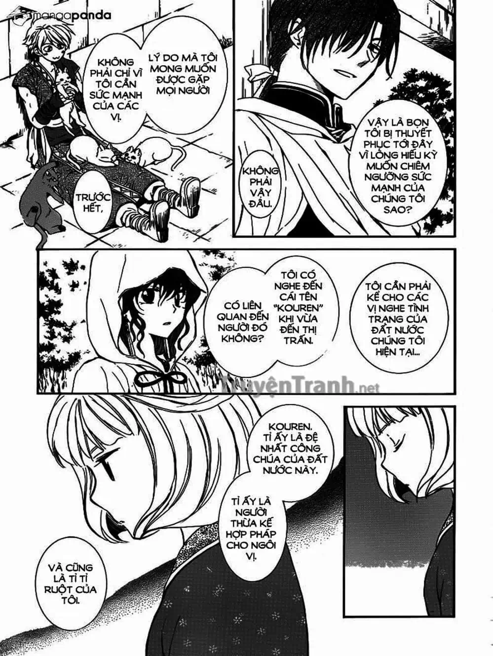 Truyện Tranh Đóa Hoa Bùng Cháy - Yona Of The Dawn trang 7