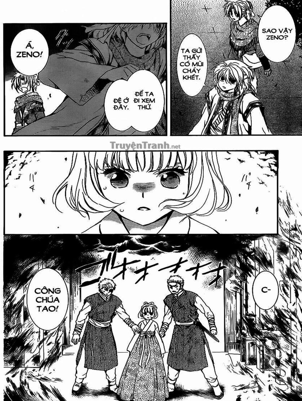 Truyện Tranh Đóa Hoa Bùng Cháy - Yona Of The Dawn trang 7