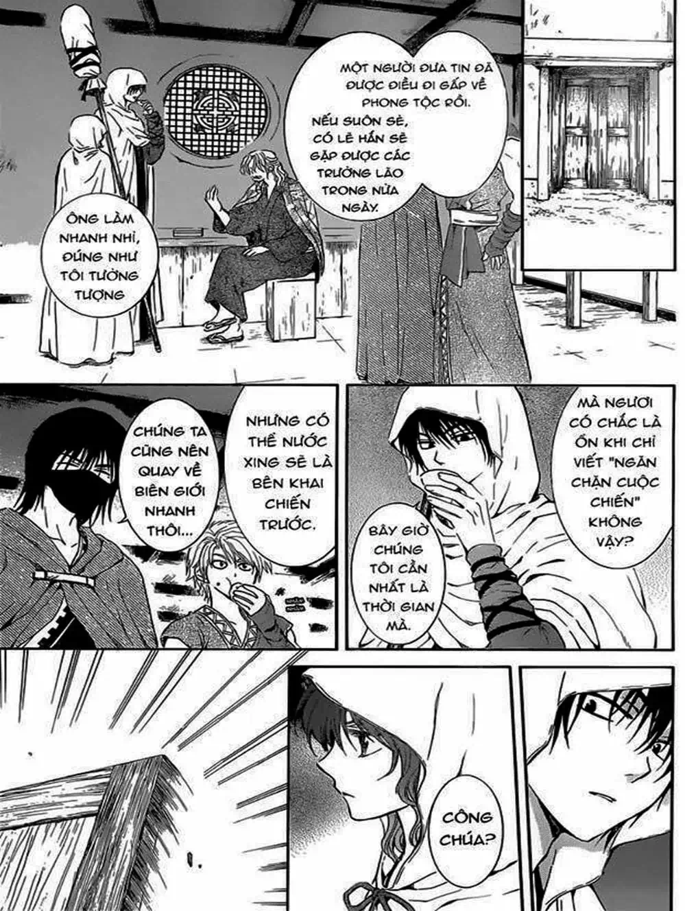 Truyện Tranh Đóa Hoa Bùng Cháy - Yona Of The Dawn trang 7