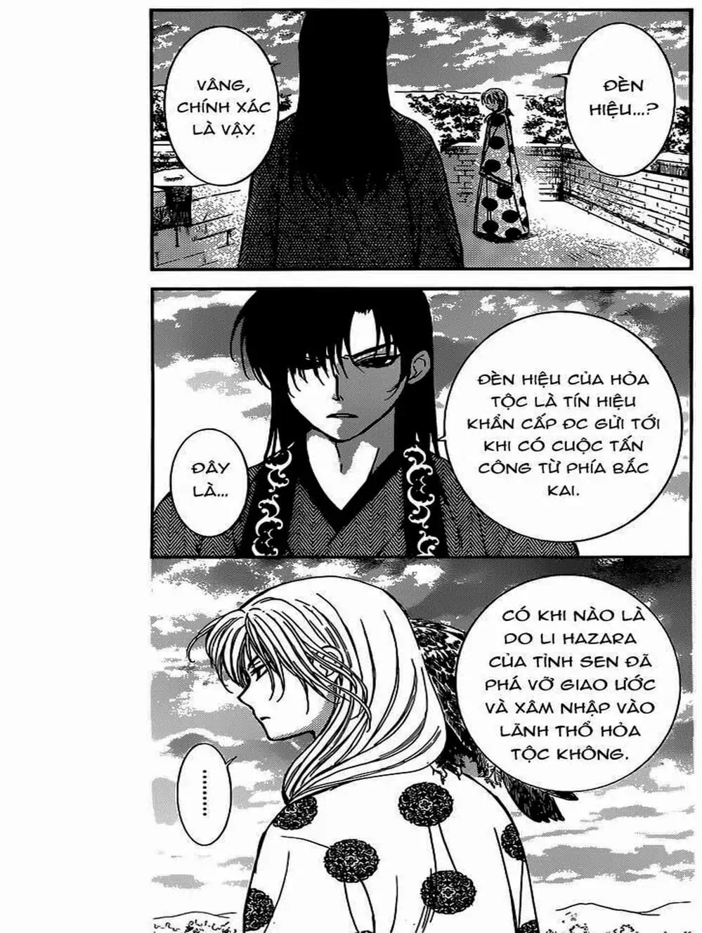 Truyện Tranh Đóa Hoa Bùng Cháy - Yona Of The Dawn trang 7