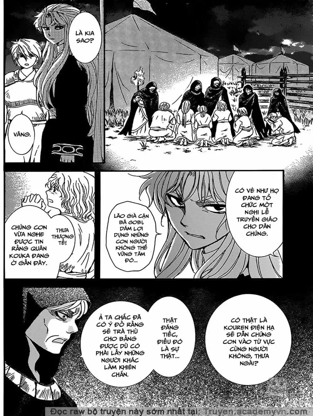 Truyện Tranh Đóa Hoa Bùng Cháy - Yona Of The Dawn trang 7