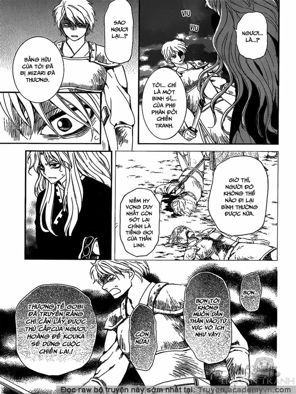 Truyện Tranh Đóa Hoa Bùng Cháy - Yona Of The Dawn trang 7