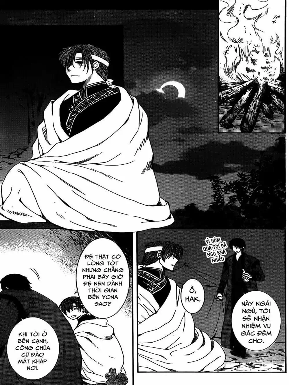 Truyện Tranh Đóa Hoa Bùng Cháy - Yona Of The Dawn trang 7