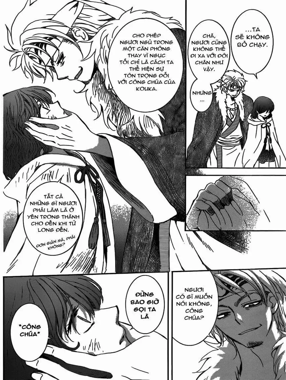 Truyện Tranh Đóa Hoa Bùng Cháy - Yona Of The Dawn trang 7