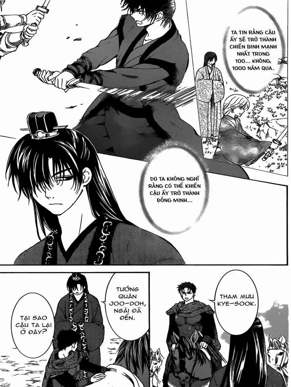 Truyện Tranh Đóa Hoa Bùng Cháy - Yona Of The Dawn trang 7