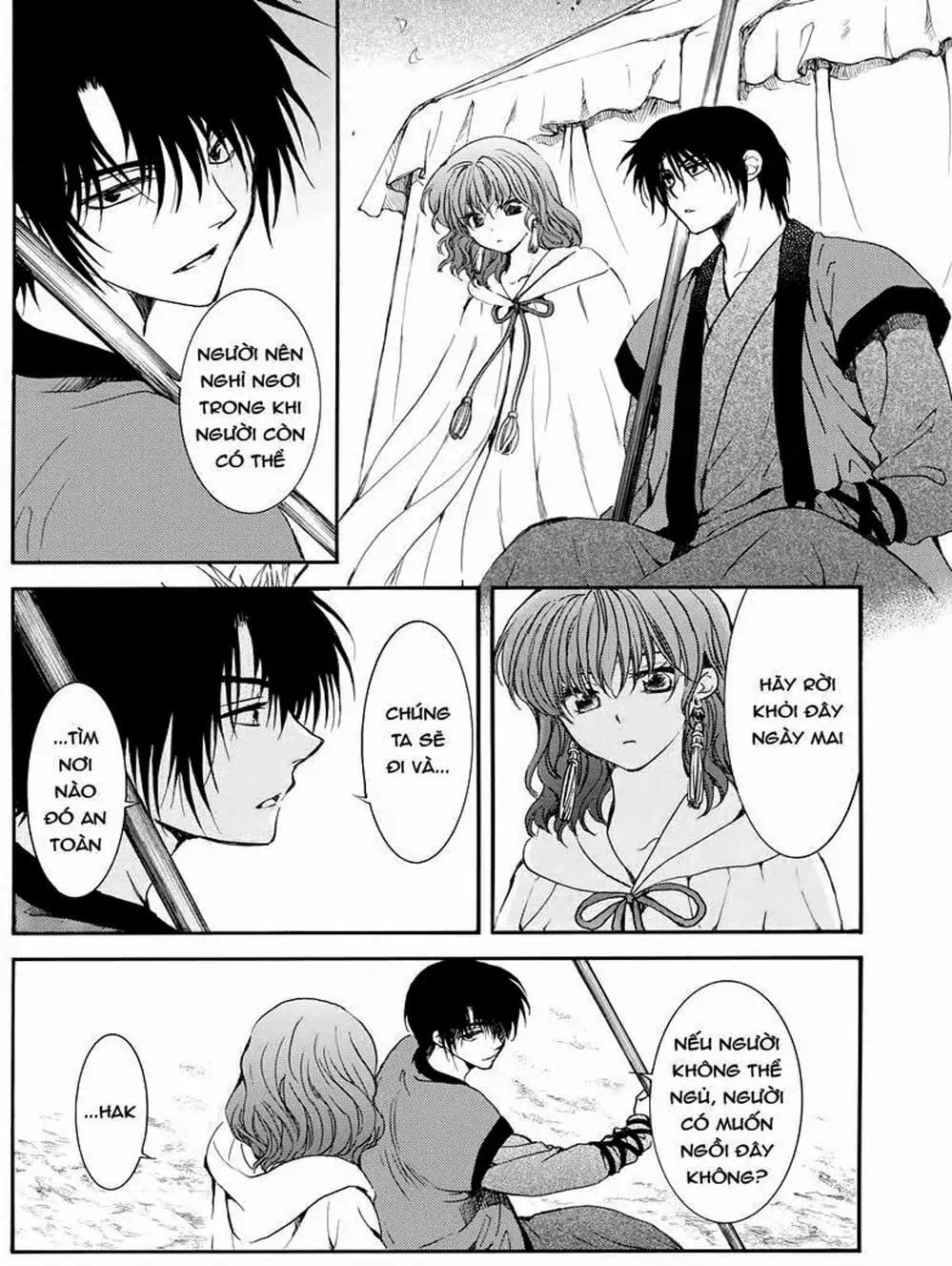 Truyện Tranh Đóa Hoa Bùng Cháy - Yona Of The Dawn trang 7