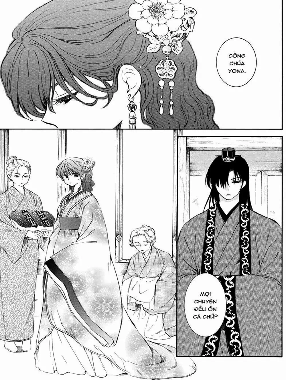 Truyện Tranh Đóa Hoa Bùng Cháy - Yona Of The Dawn trang 7