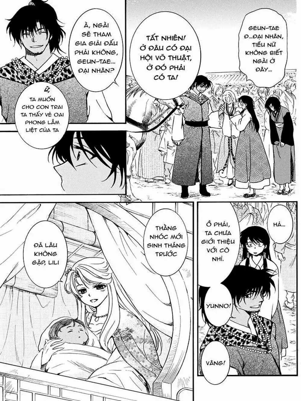 Truyện Tranh Đóa Hoa Bùng Cháy - Yona Of The Dawn trang 7