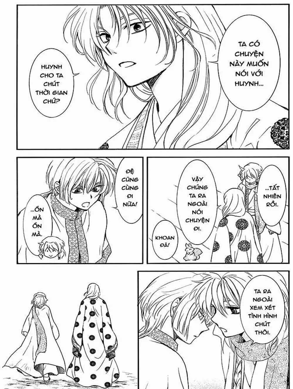 Truyện Tranh Đóa Hoa Bùng Cháy - Yona Of The Dawn trang 7