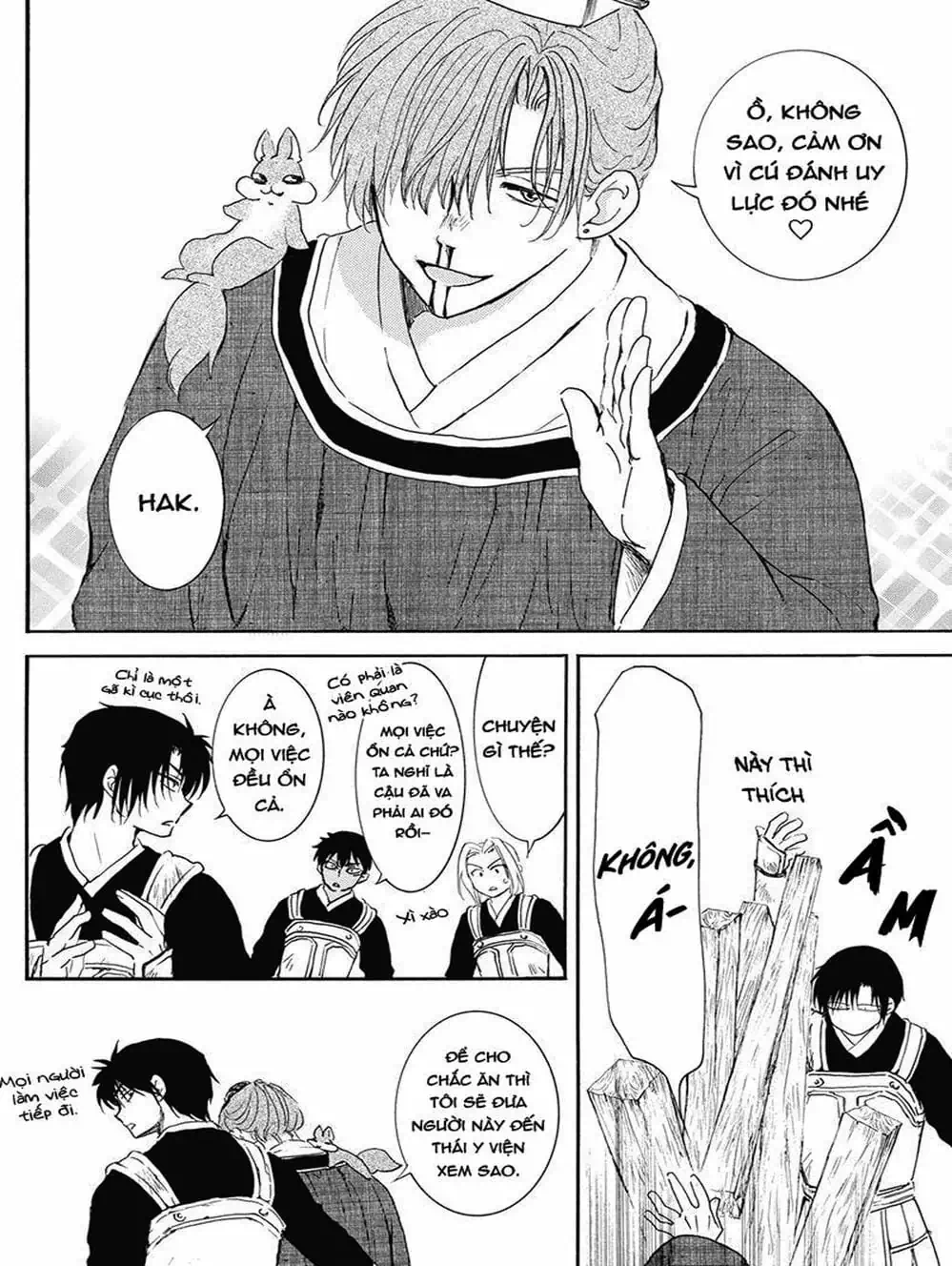 Truyện Tranh Đóa Hoa Bùng Cháy - Yona Of The Dawn trang 7