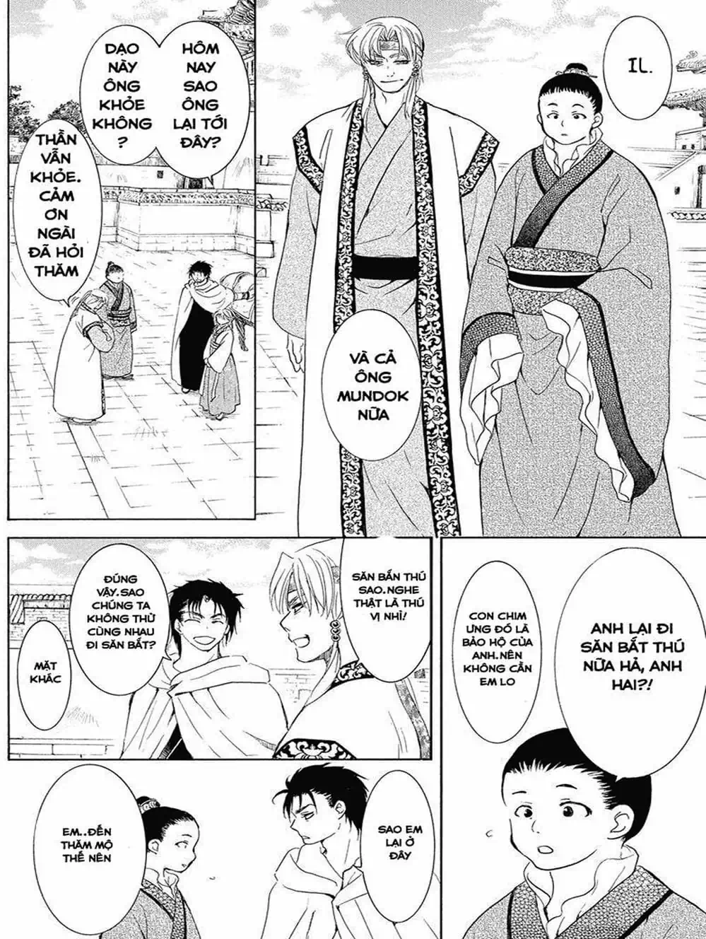 Truyện Tranh Đóa Hoa Bùng Cháy - Yona Of The Dawn trang 7