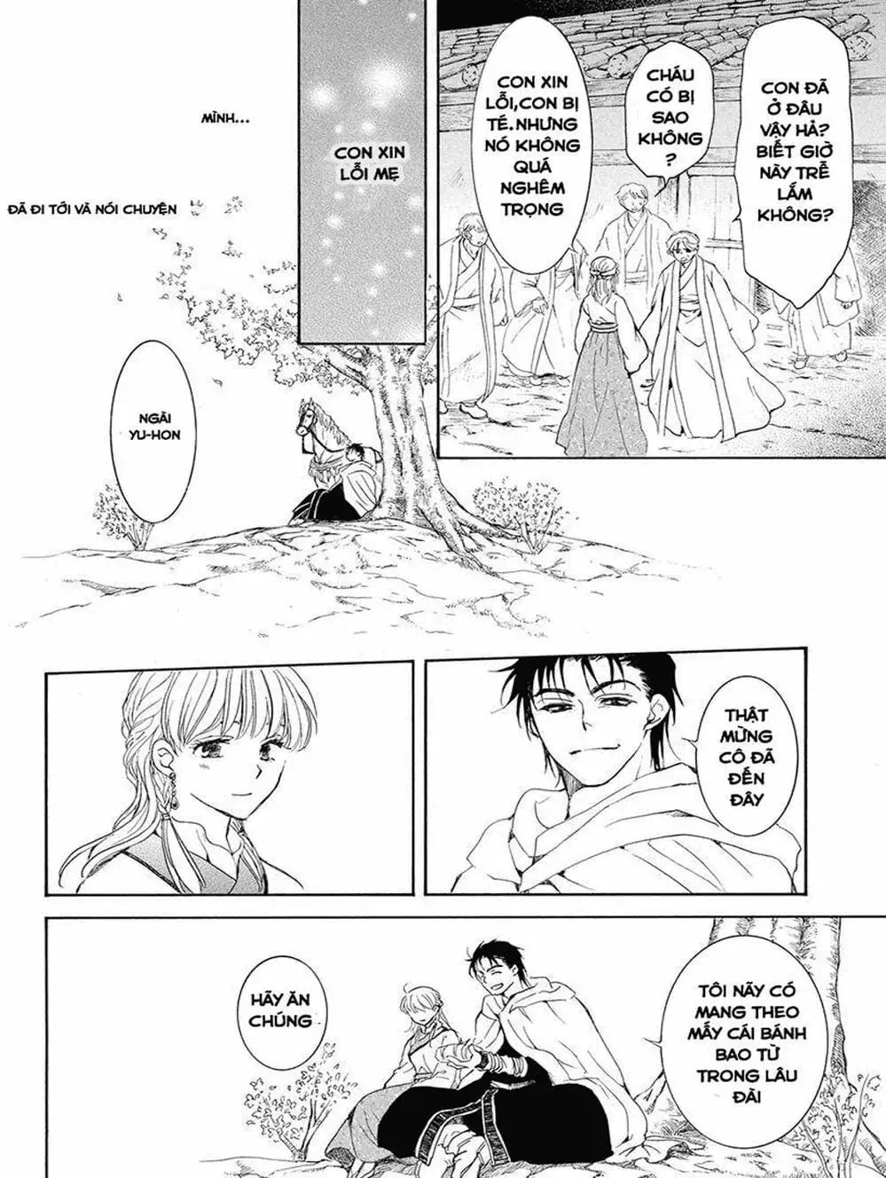 Truyện Tranh Đóa Hoa Bùng Cháy - Yona Of The Dawn trang 7