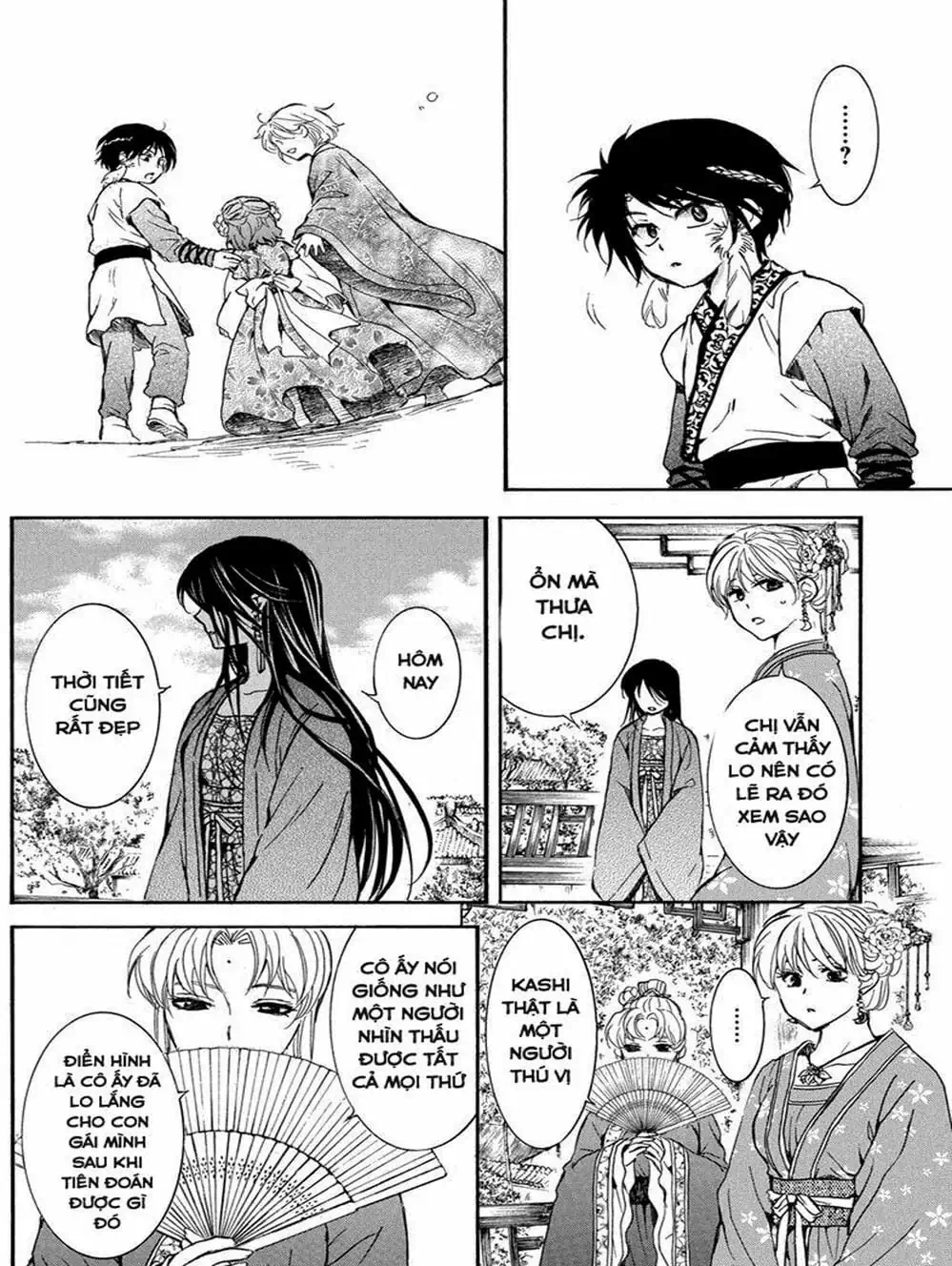 Truyện Tranh Đóa Hoa Bùng Cháy - Yona Of The Dawn trang 7