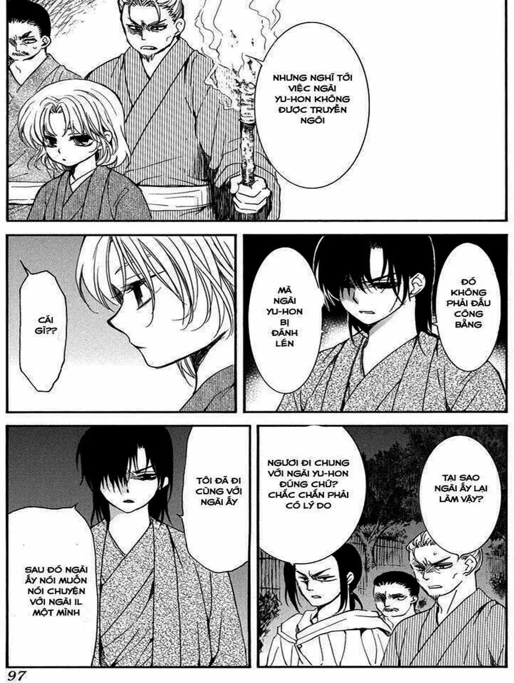Truyện Tranh Đóa Hoa Bùng Cháy - Yona Of The Dawn trang 7