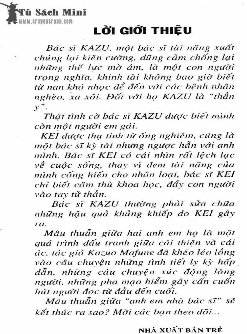 Truyện Tranh Bác Sĩ K - Doctor K trang 3