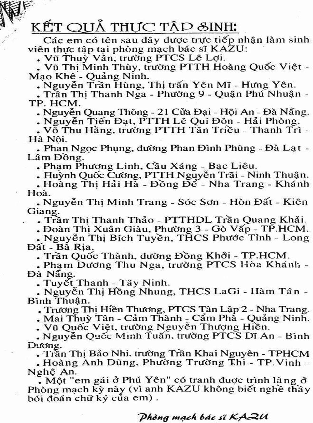 Truyện Tranh Bác Sĩ K - Doctor K trang 3