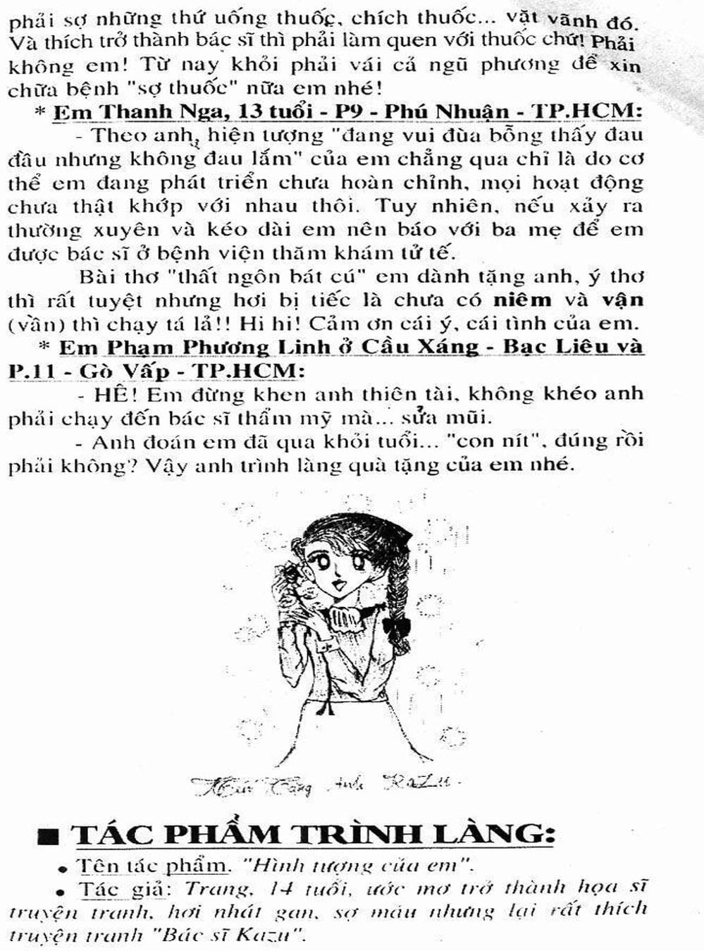 Truyện Tranh Bác Sĩ K - Doctor K trang 3