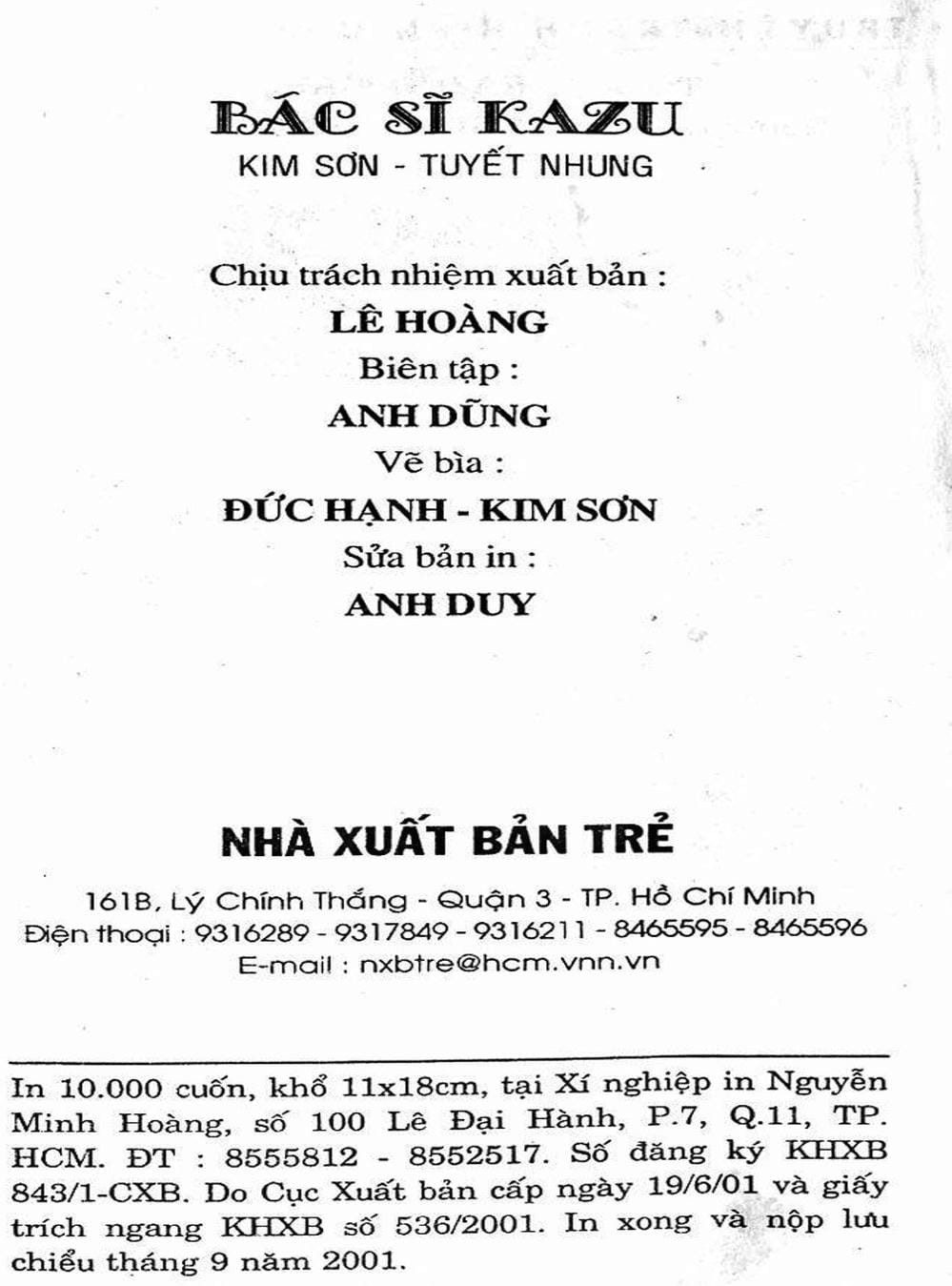 Truyện Tranh Bác Sĩ K - Doctor K trang 3